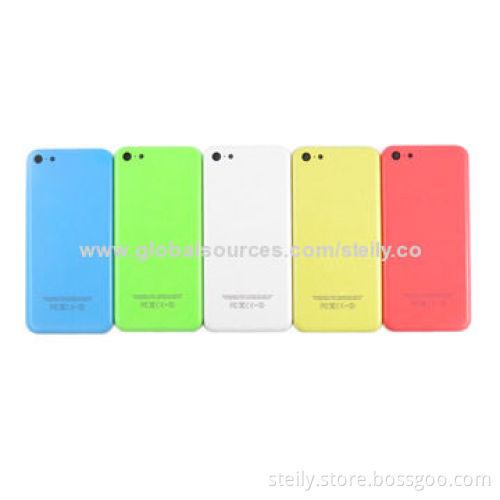 Original Brand New Battery Door Back Cover Housing for iPhone 5C, Red, Green, Blue, Yellow and WhiteNew